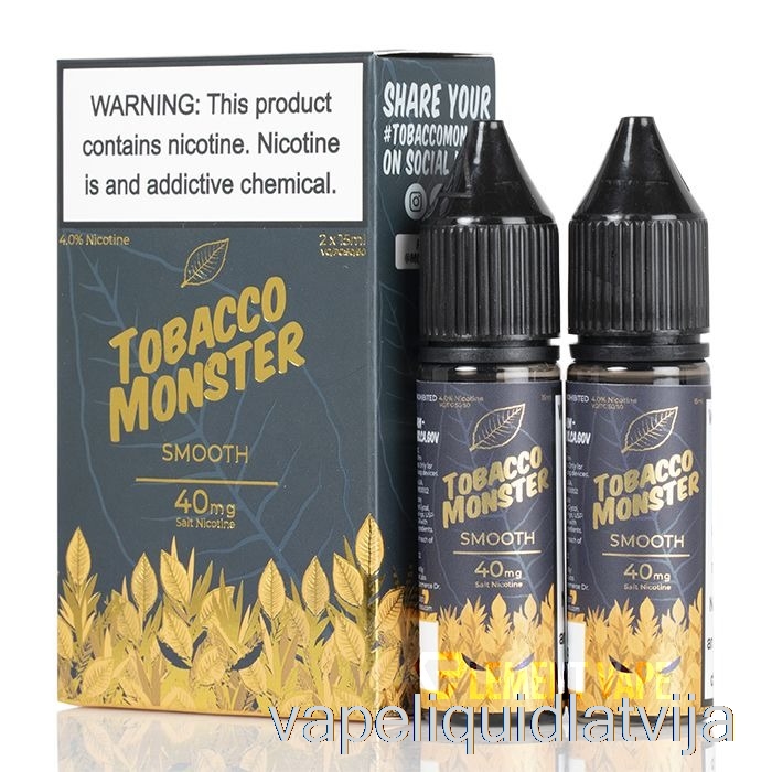 Gluds - Tabakas Monstru Sāļi - 30ml 24mg Vape šķidrums